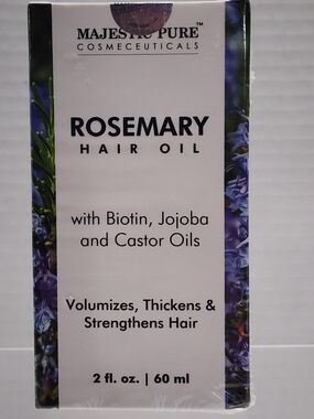 NIB Majestic Pure Rosemary Hair Oil 2oz